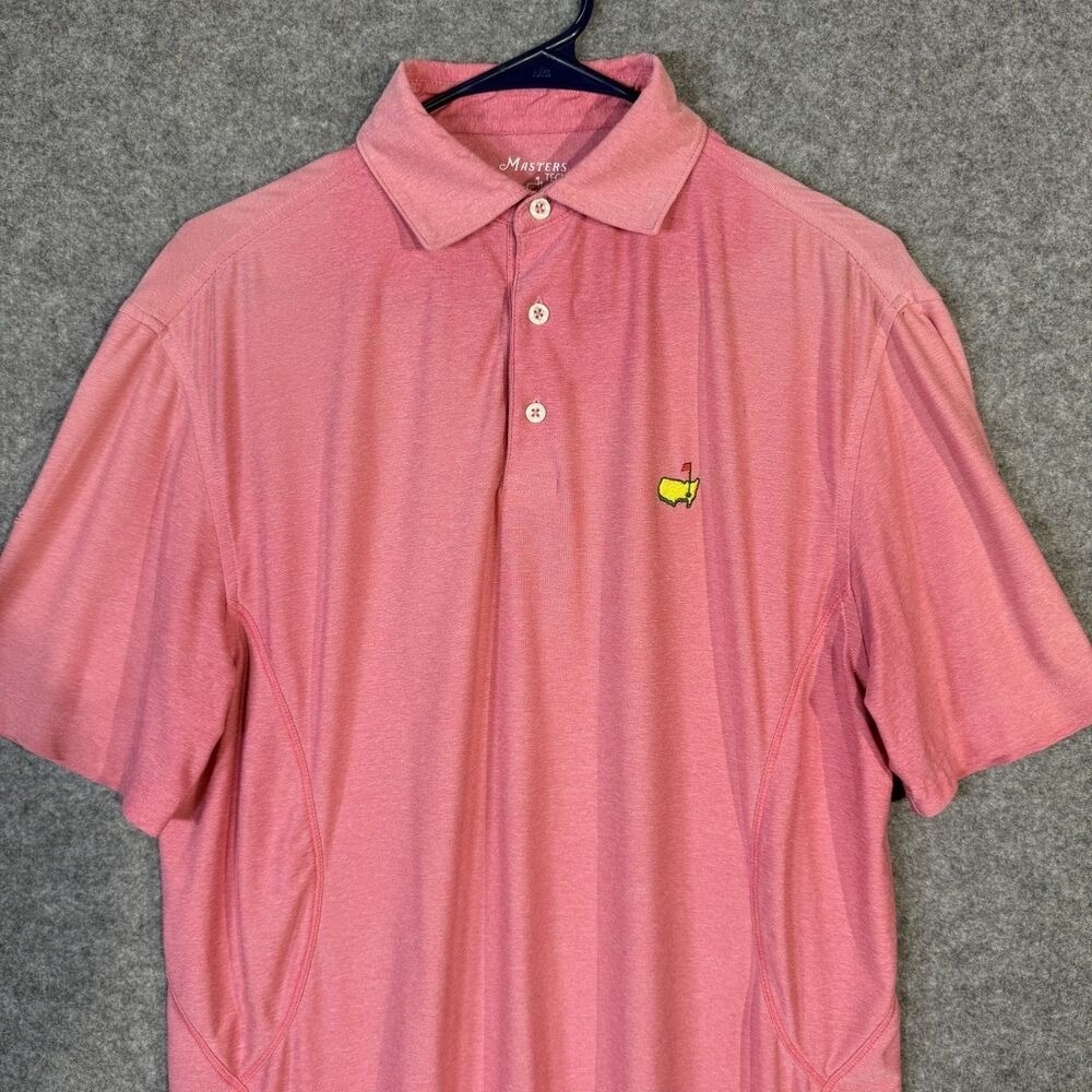 The Masters Men's Lightweight Moisture Wicking Golf Polo Master's Tech Size S